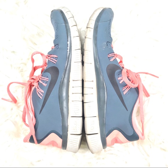 🌵 Nike Free 5.0 Size 8 Lace Up Sneakers Shoes - Picture 3 of 8